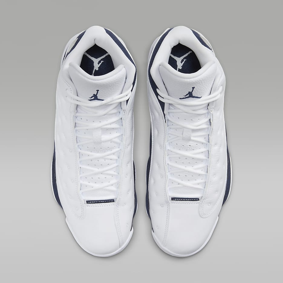 Jordan 13 retro white and blue shop